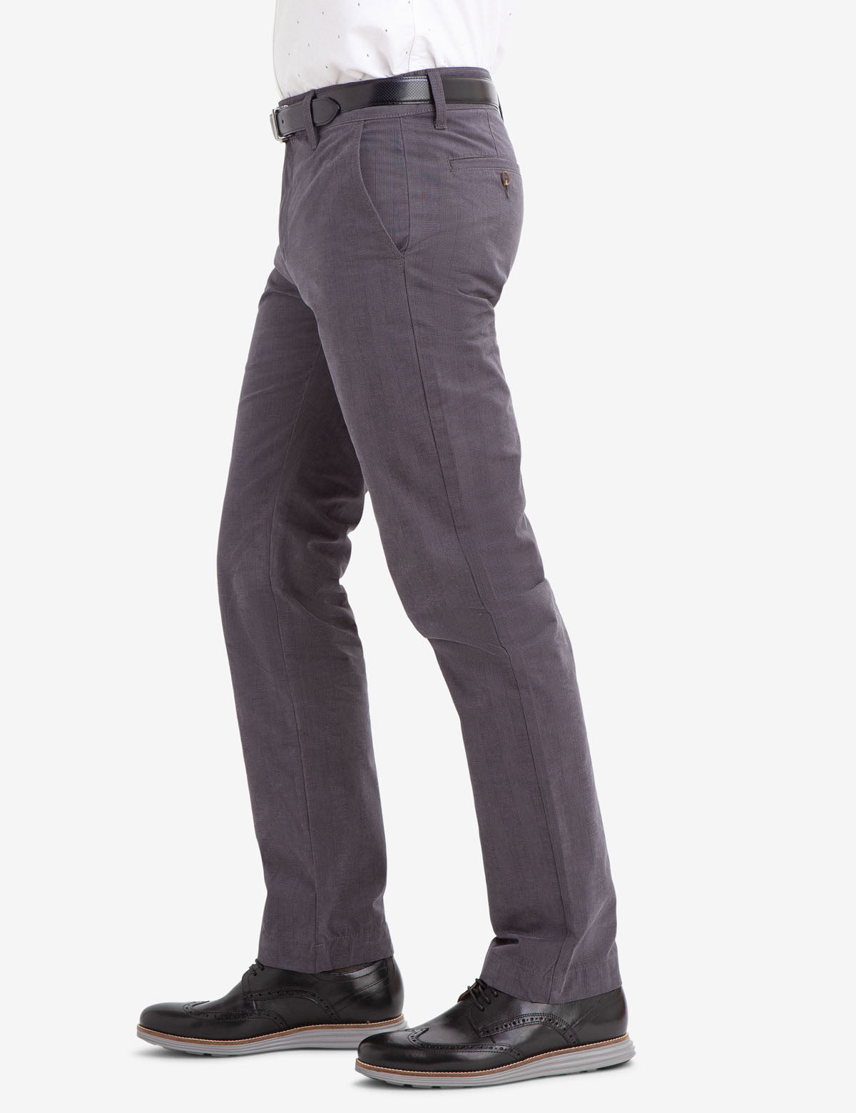 U.S. Polo Assn. Slim Straight Plaid Cotton Chinos