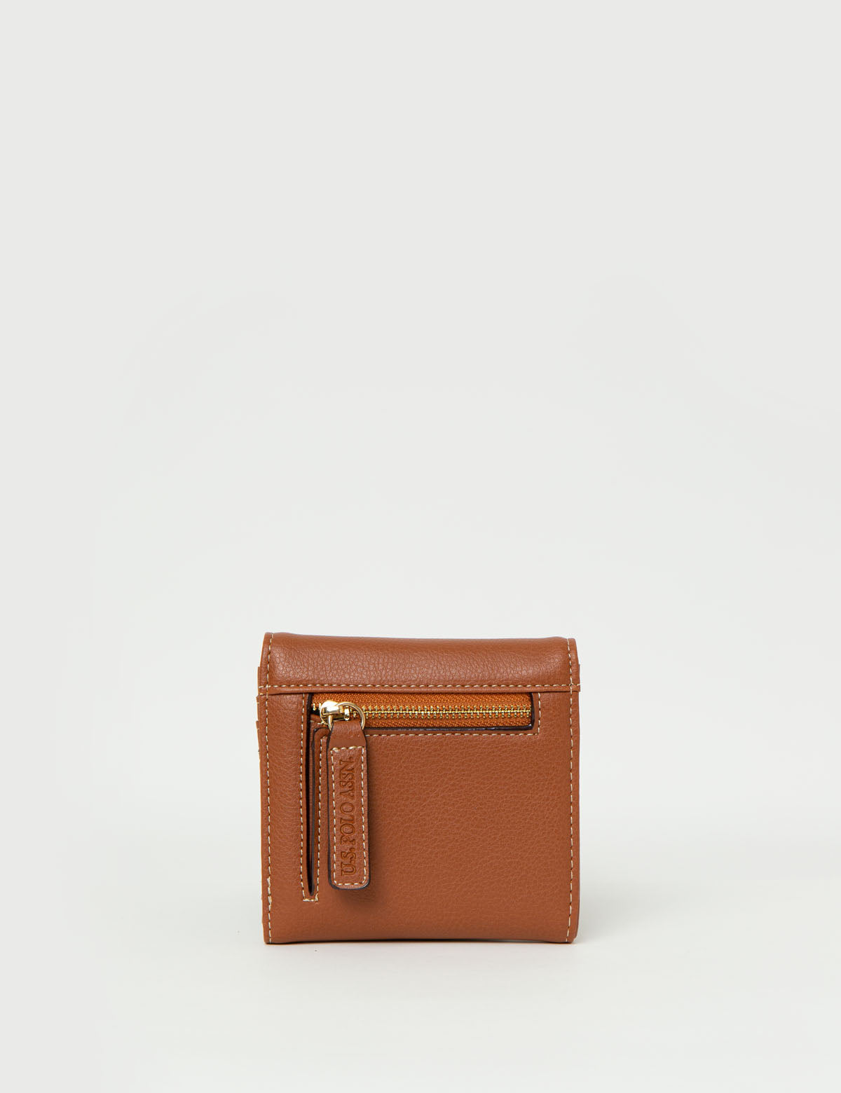 Compact PU Leather Wallet with Flap & Multiple Card Slots – Secure Snap Closure