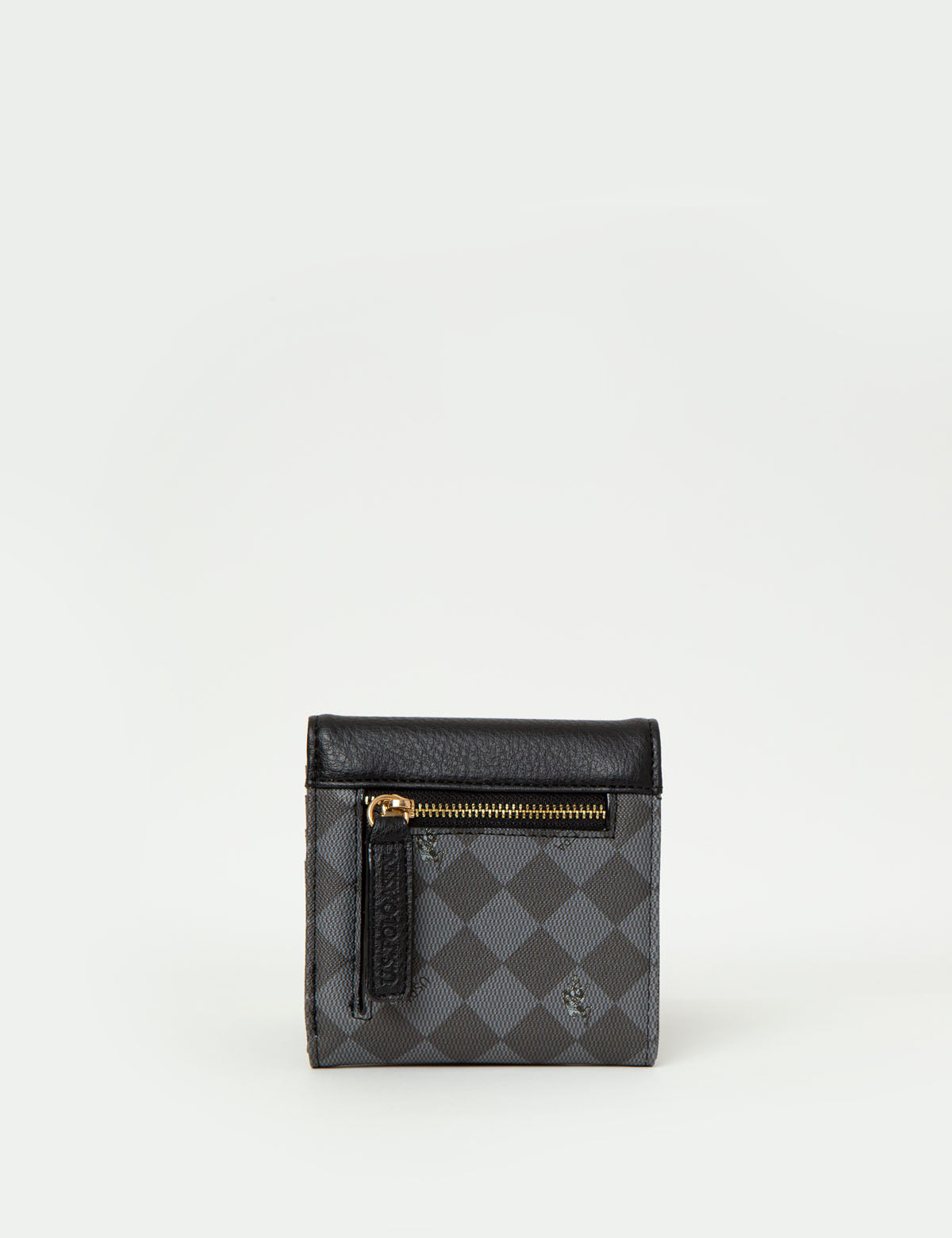 Compact PU Leather Wallet with Flap & Multiple Card Slots – Secure Snap Closure