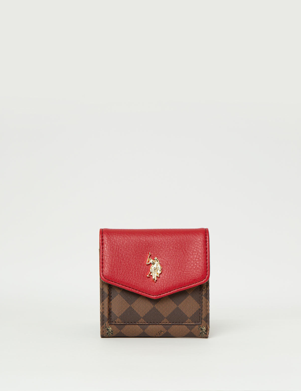 Compact PU Leather Wallet with Flap & Multiple Card Slots – Secure Snap Closure