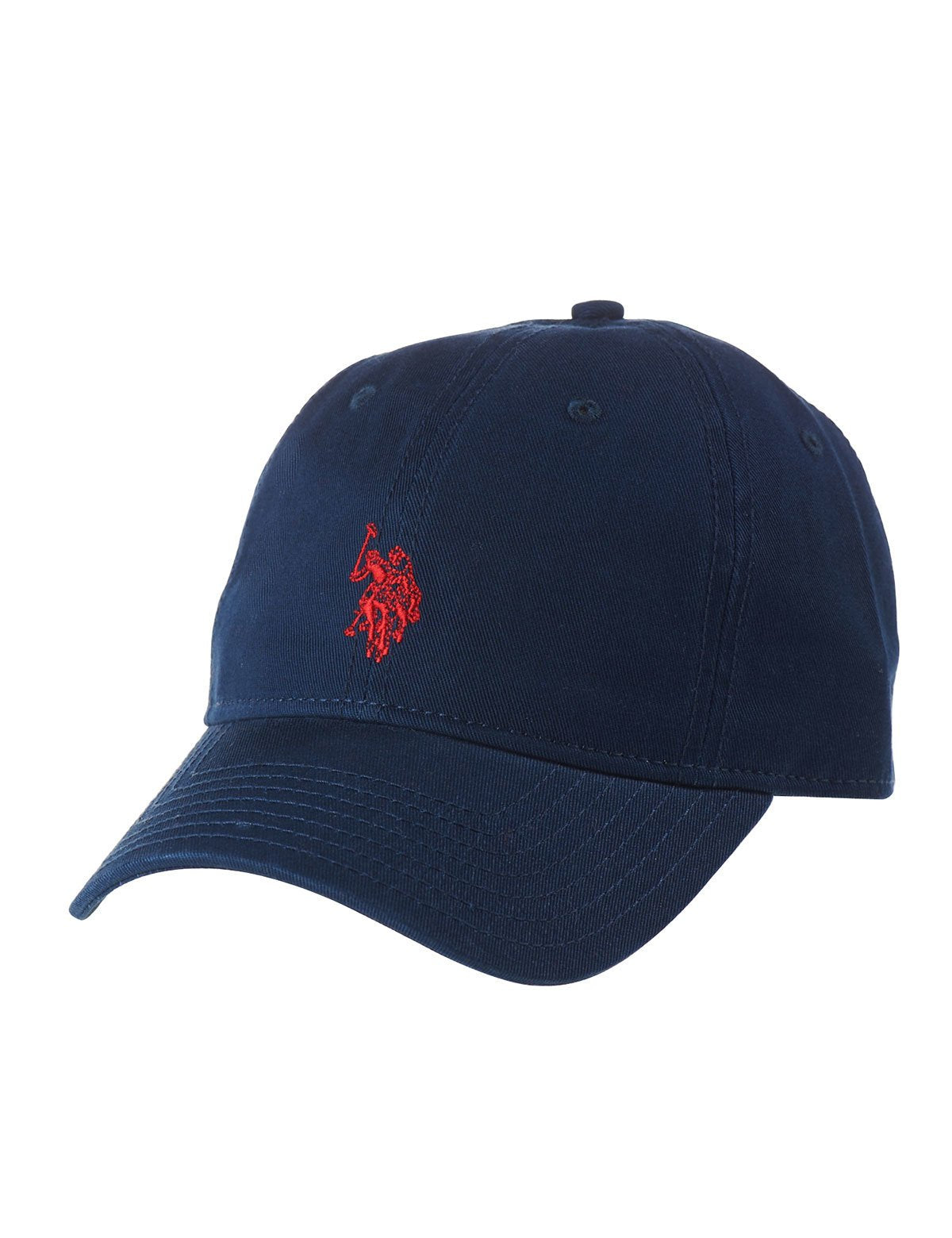 Men's Cotton Embroidered Logo Baseball Cap - Small