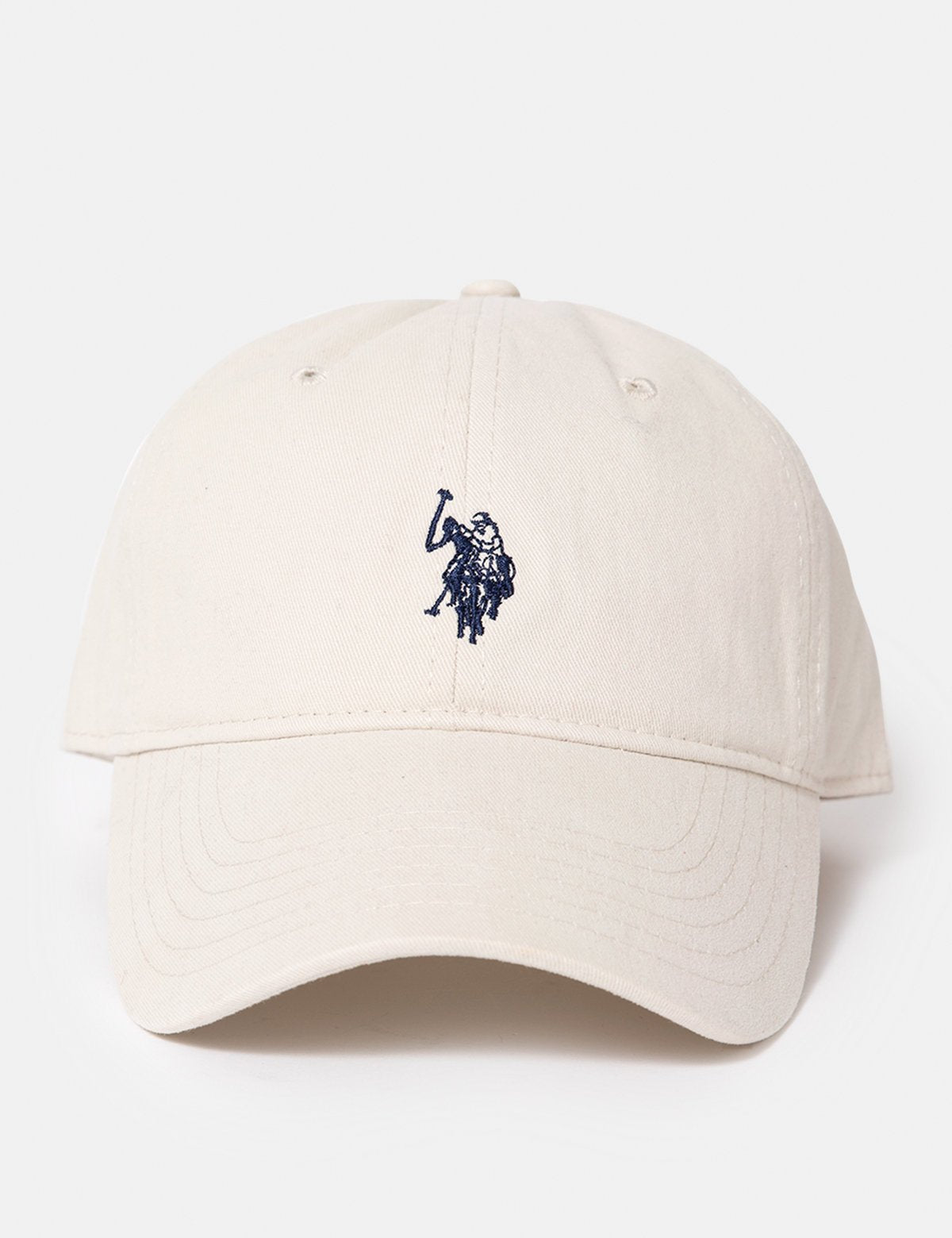Men's Cotton Embroidered Logo Baseball Cap - Small