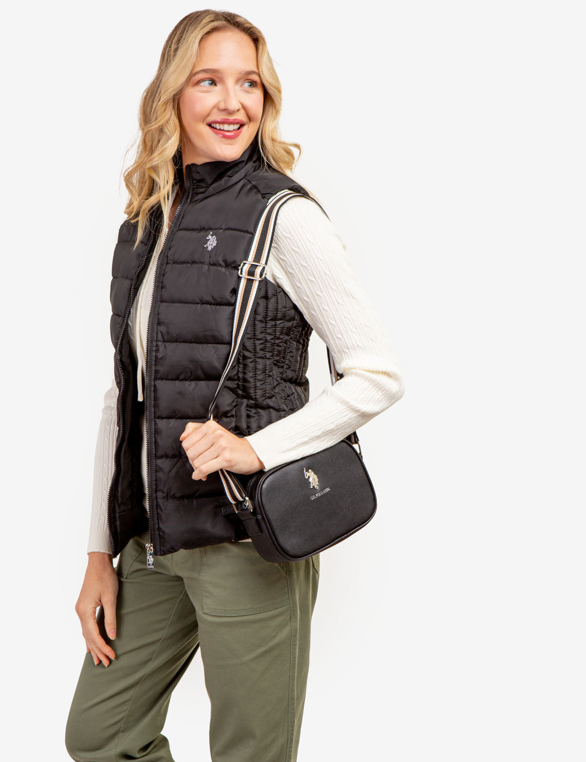 Women's Soft Cable Knit Hoodie with Zipper & Kangaroo Pockets