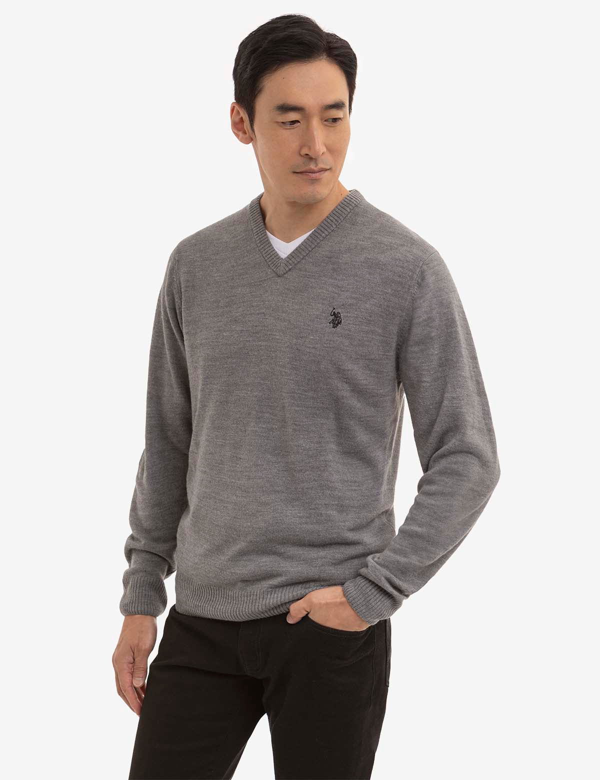Soft Jersey V-Neck Sweater for Women - Comfortable & Stylish