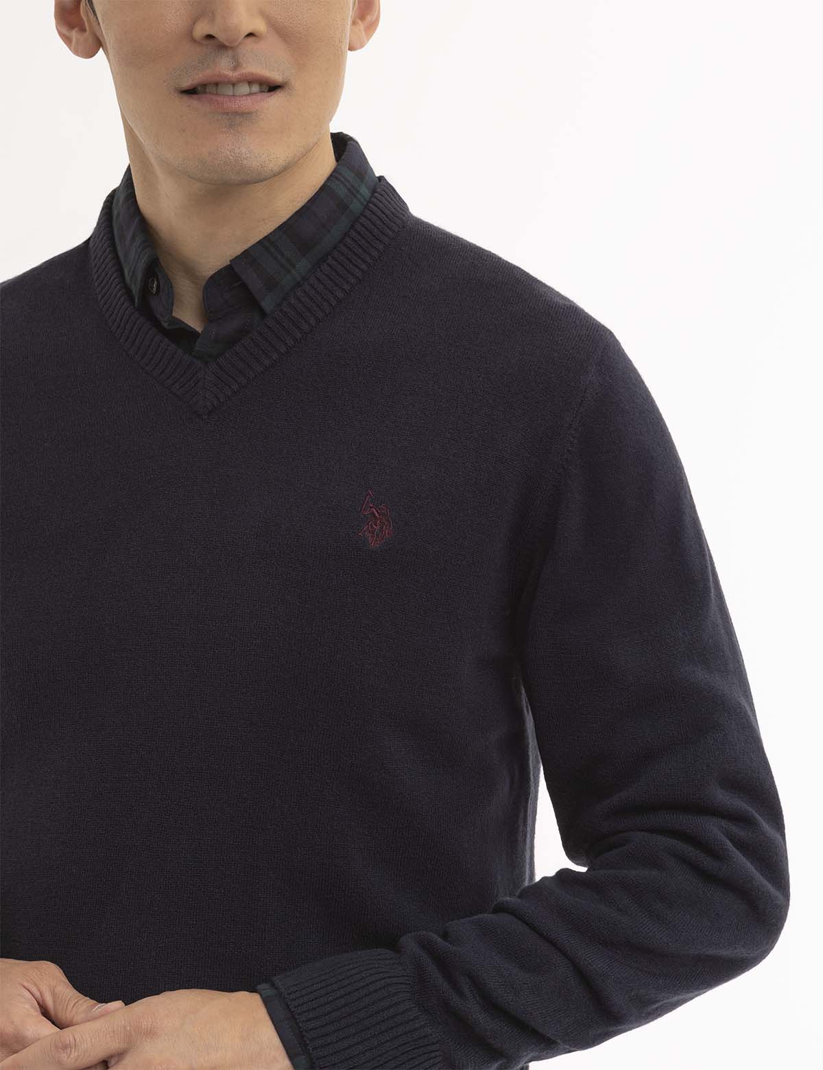 Soft Jersey V-Neck Sweater for Women - Comfortable & Stylish