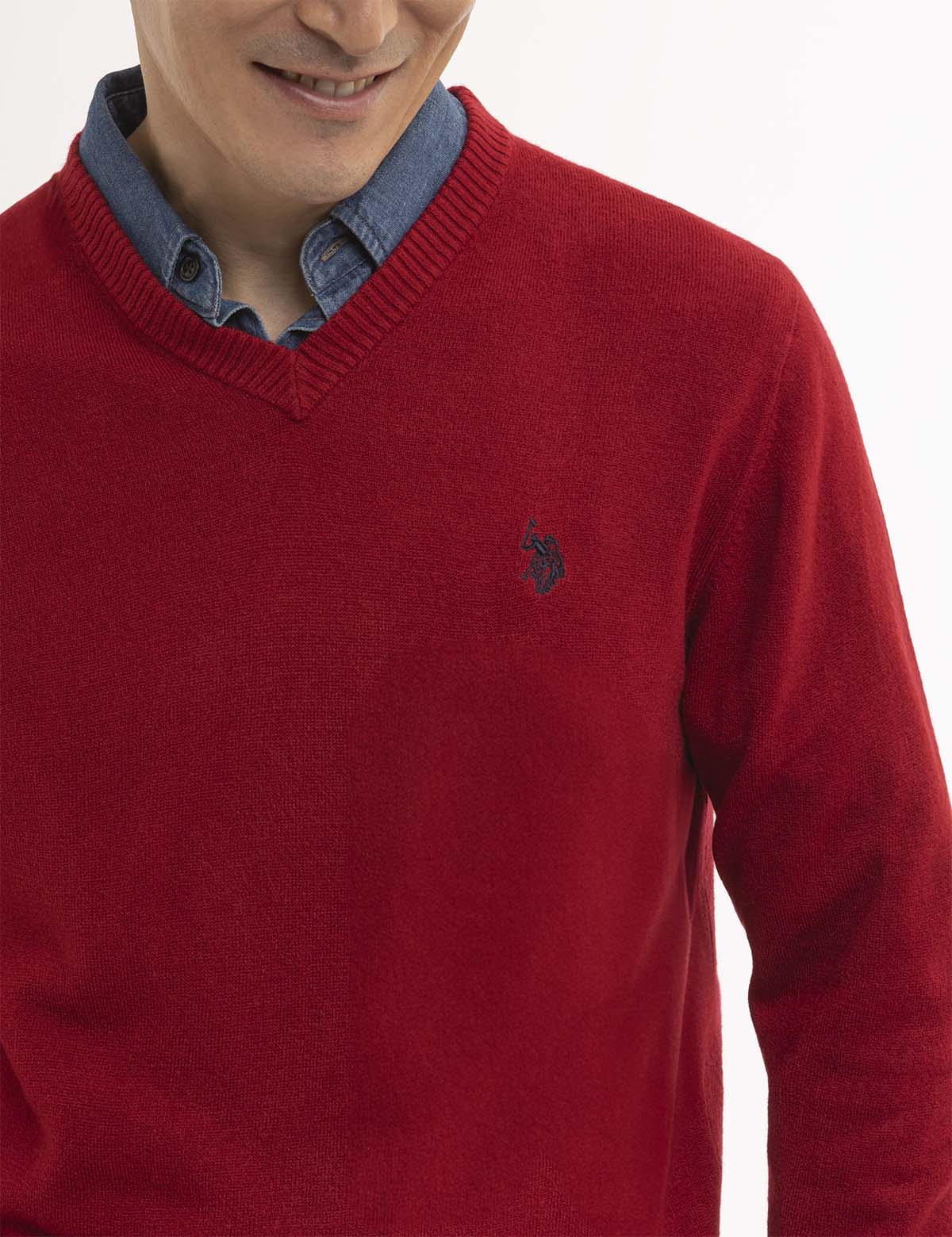 Soft Jersey V-Neck Sweater for Women - Comfortable & Stylish