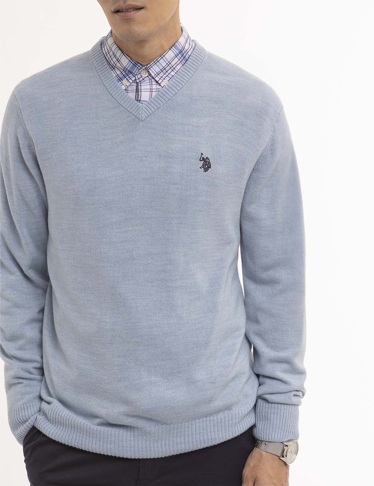 Soft Jersey V-Neck Sweater for Women - Comfortable & Stylish