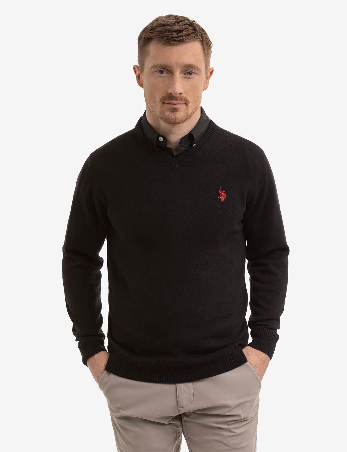 Soft Jersey V-Neck Sweater for Women - Comfortable & Stylish