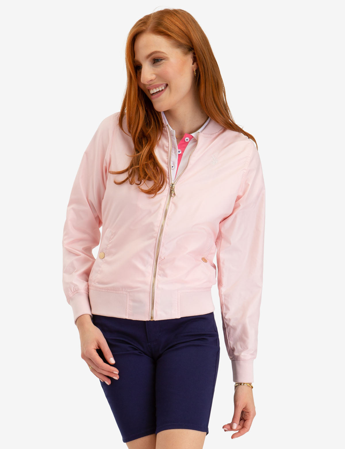 Men's Classic Solid Bomber Jacket