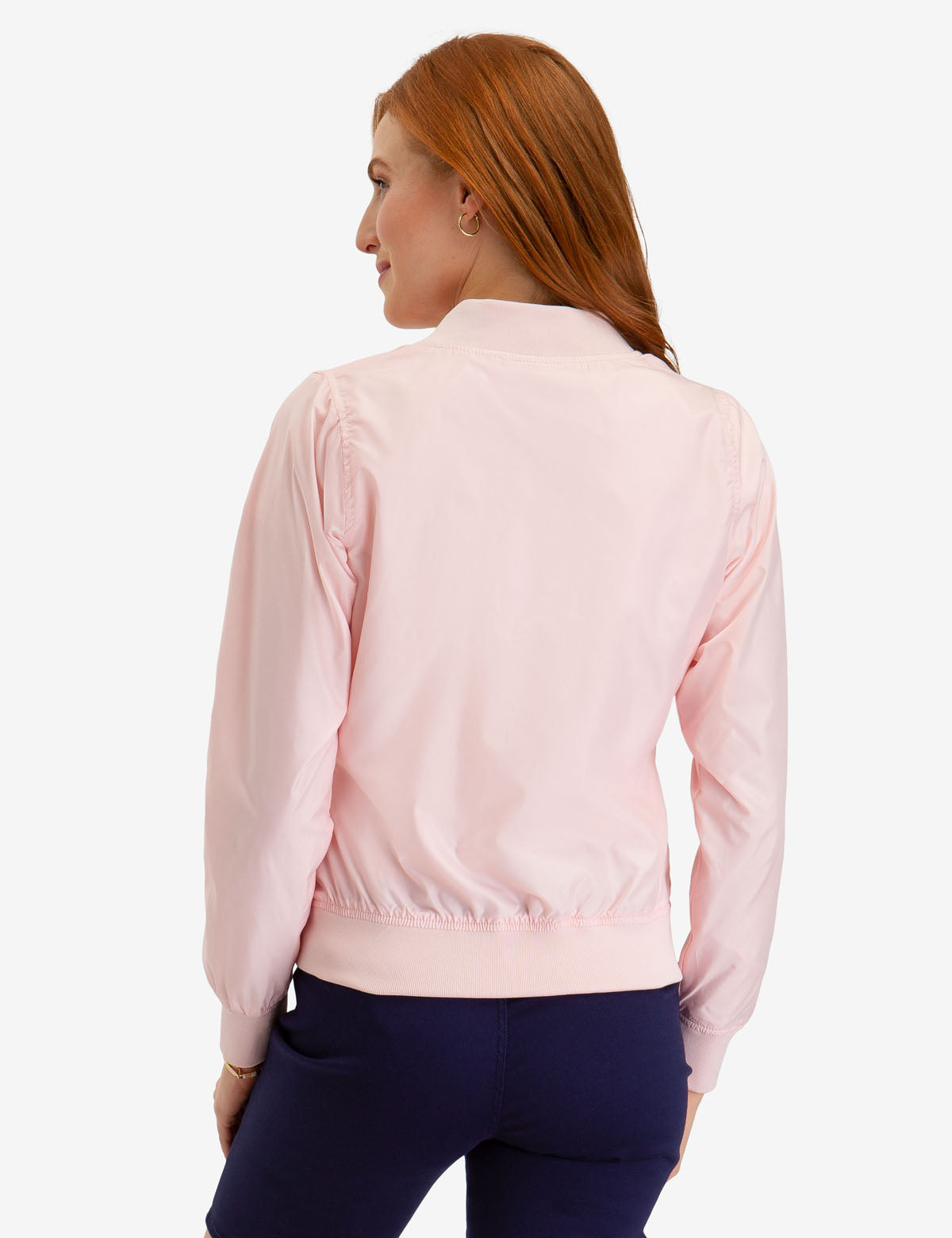 Men's Classic Solid Bomber Jacket