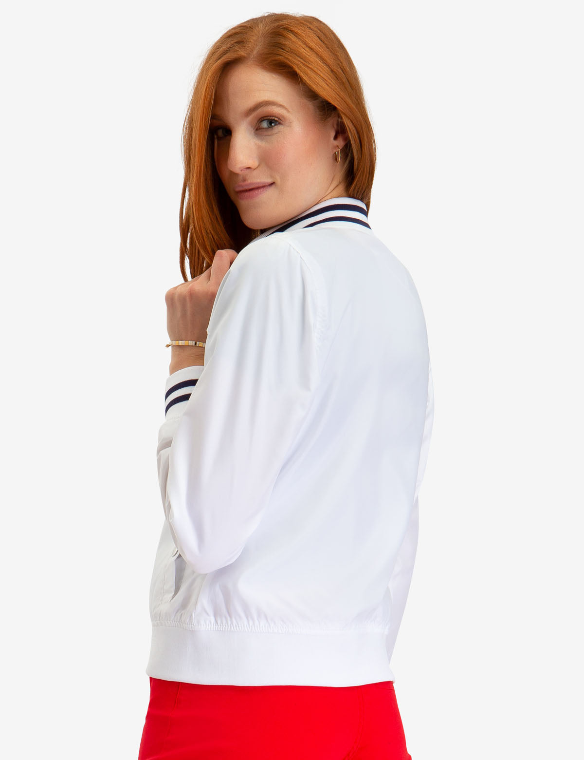 Men's Classic Solid Bomber Jacket