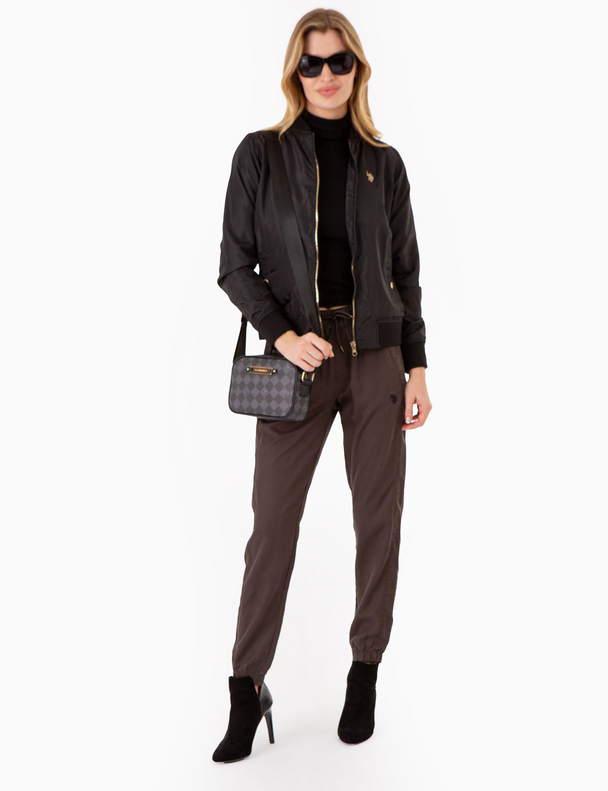Men's Classic Solid Bomber Jacket