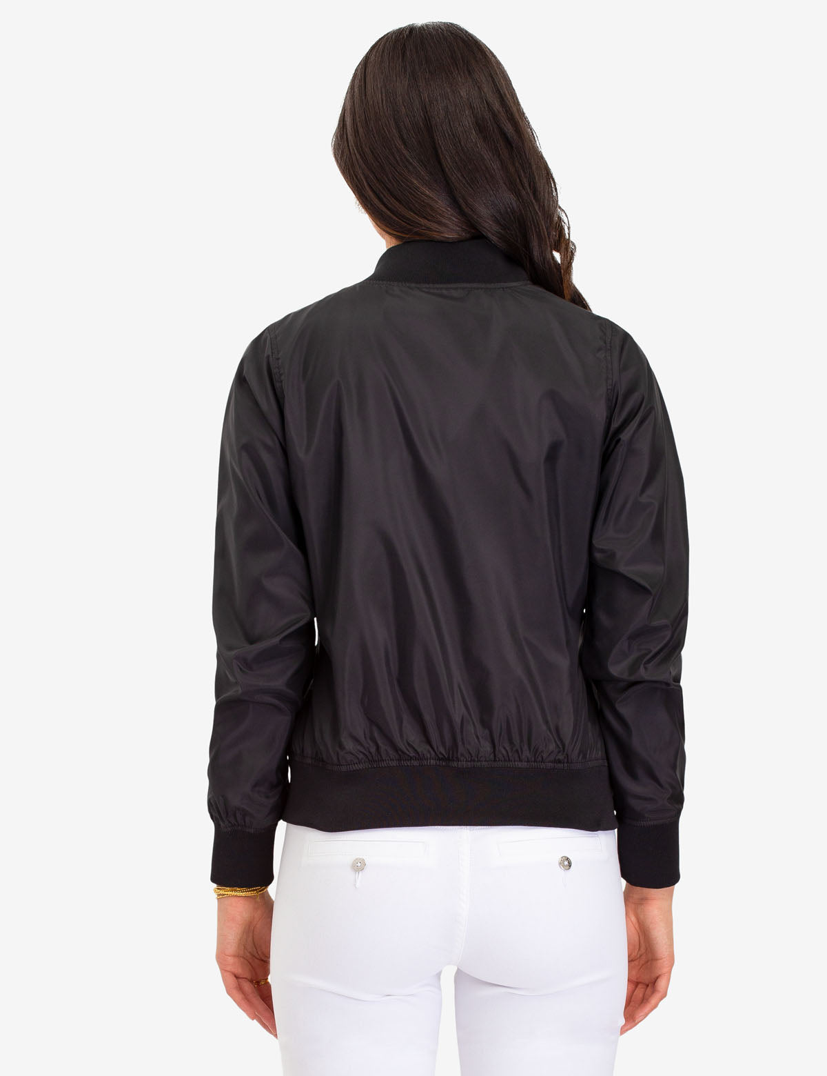 Men's Classic Solid Bomber Jacket