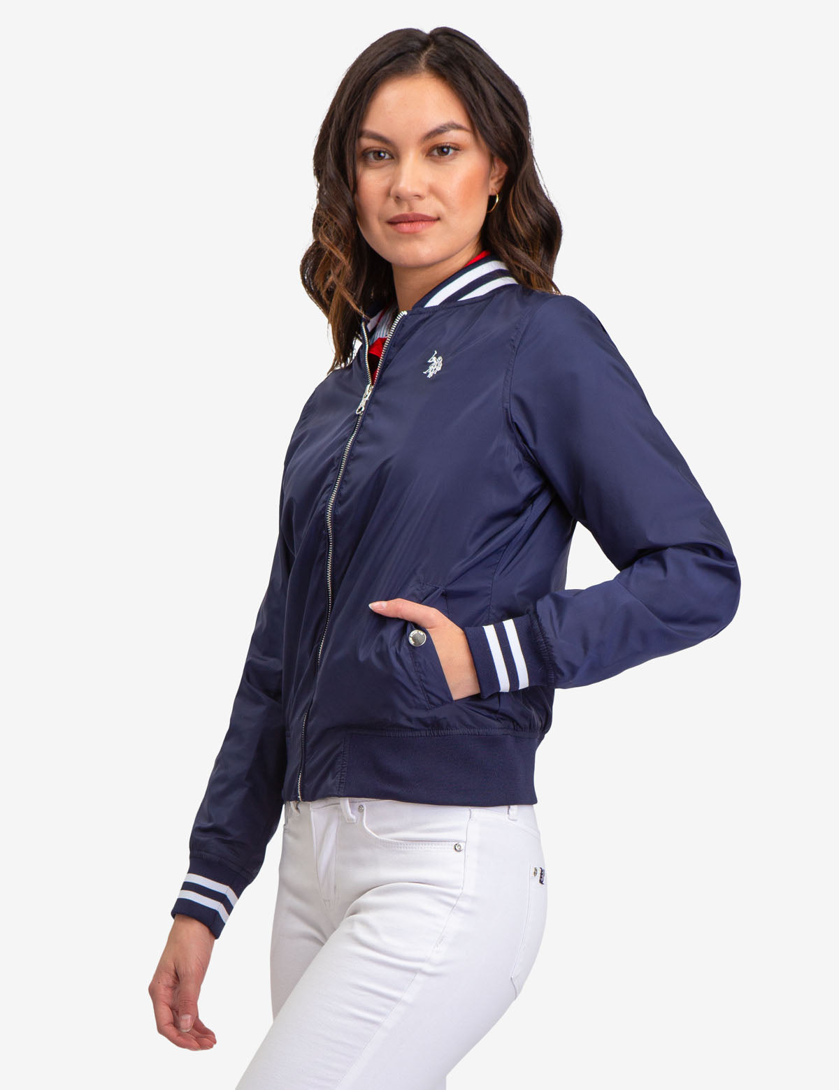 Men's Classic Solid Bomber Jacket