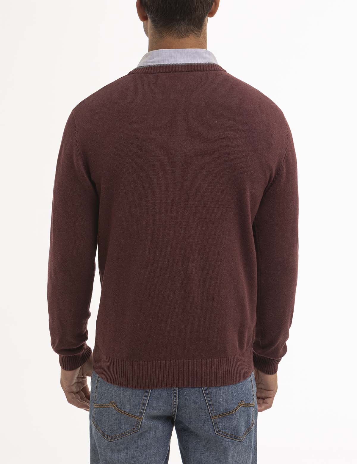 Classic Crew Neck Sweater - Soft Jersey Knit for Men & Women