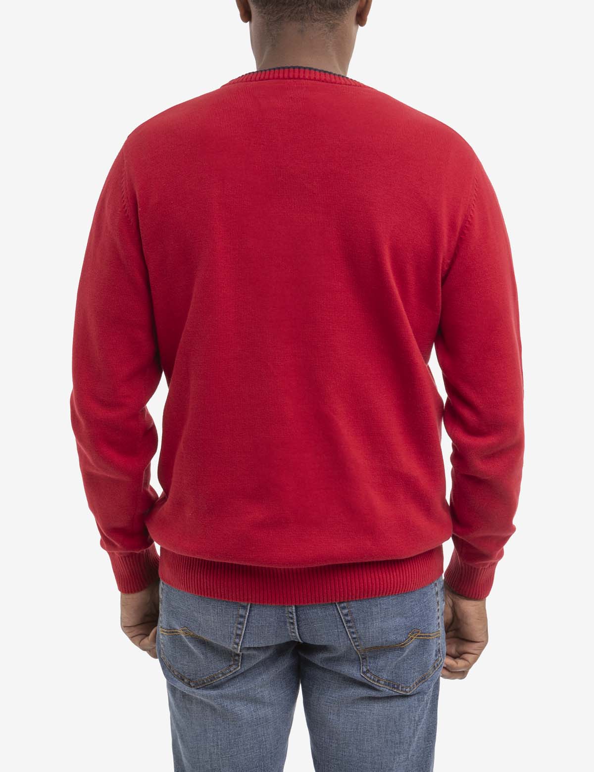 Classic Crew Neck Sweater - Soft Jersey Knit for Men & Women