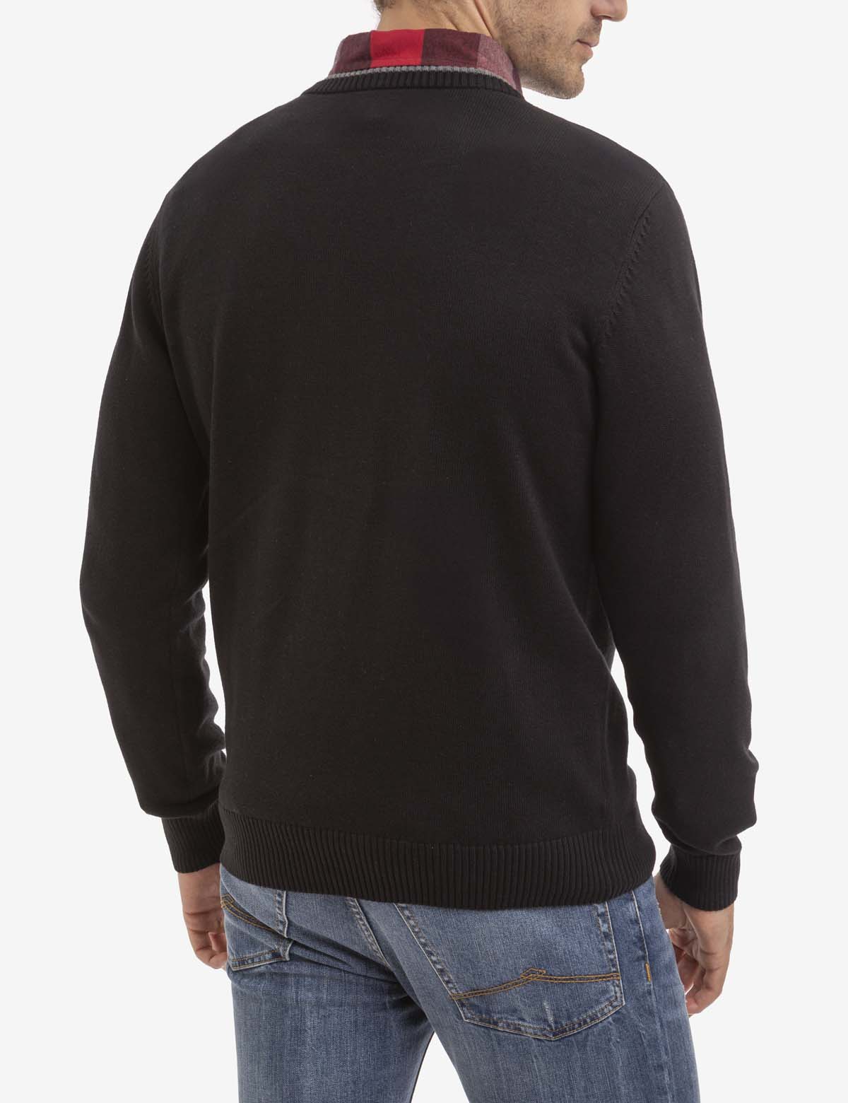 Classic Crew Neck Sweater - Soft Jersey Knit for Men & Women