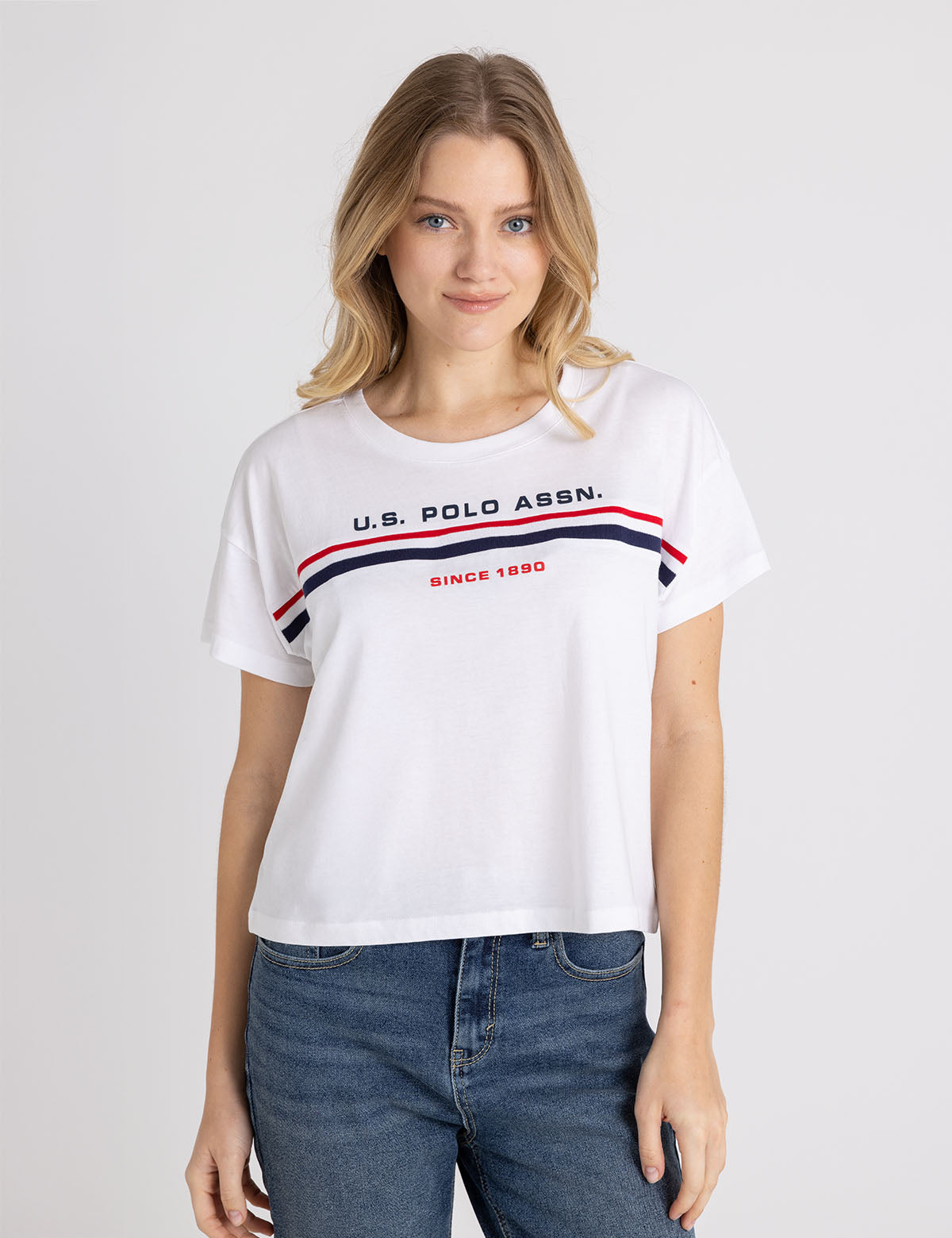 Signature Stripe Meet and Greet Graphic T-Shirt
