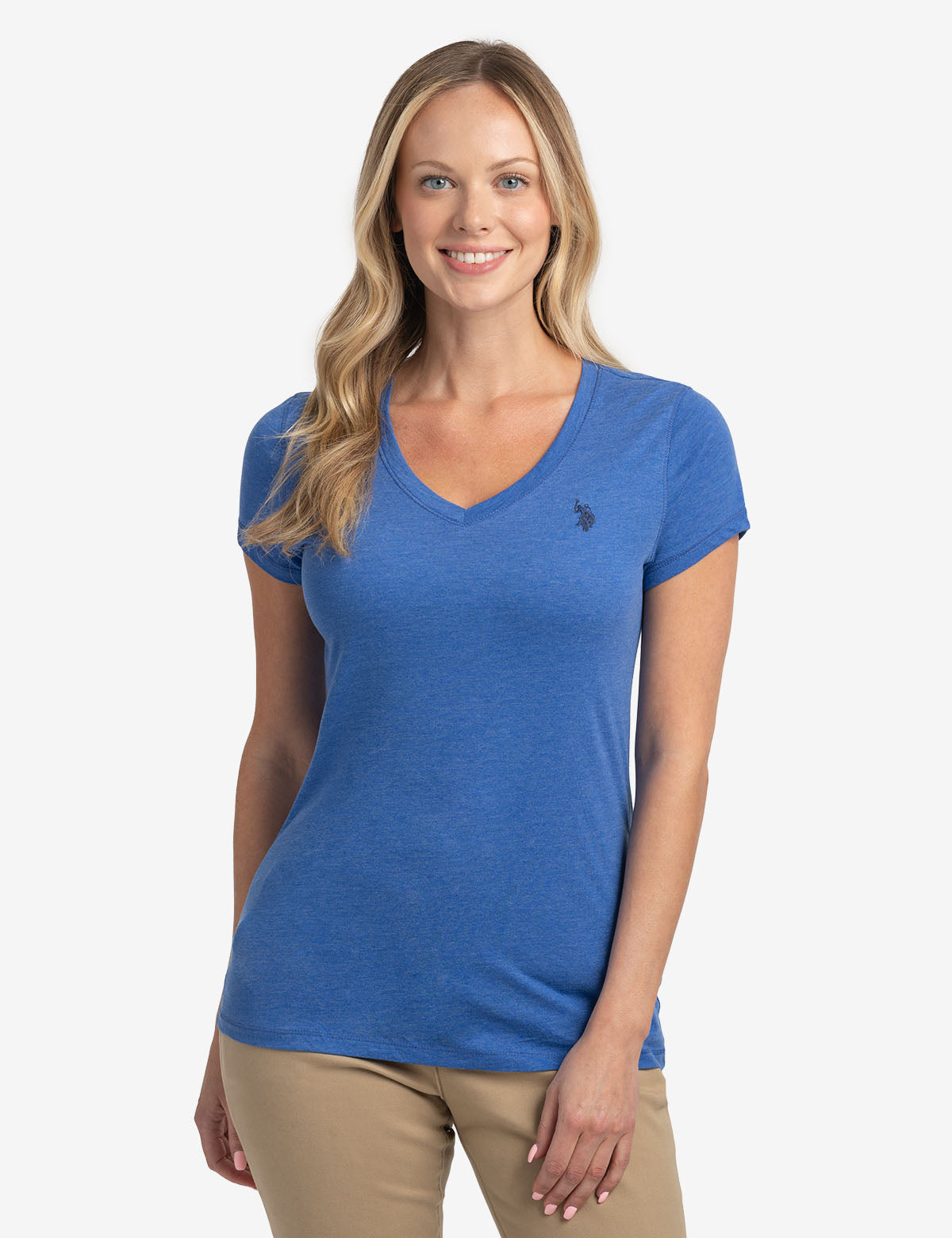 Classic V-Neck T-Shirt for Men - Soft Cotton Tee