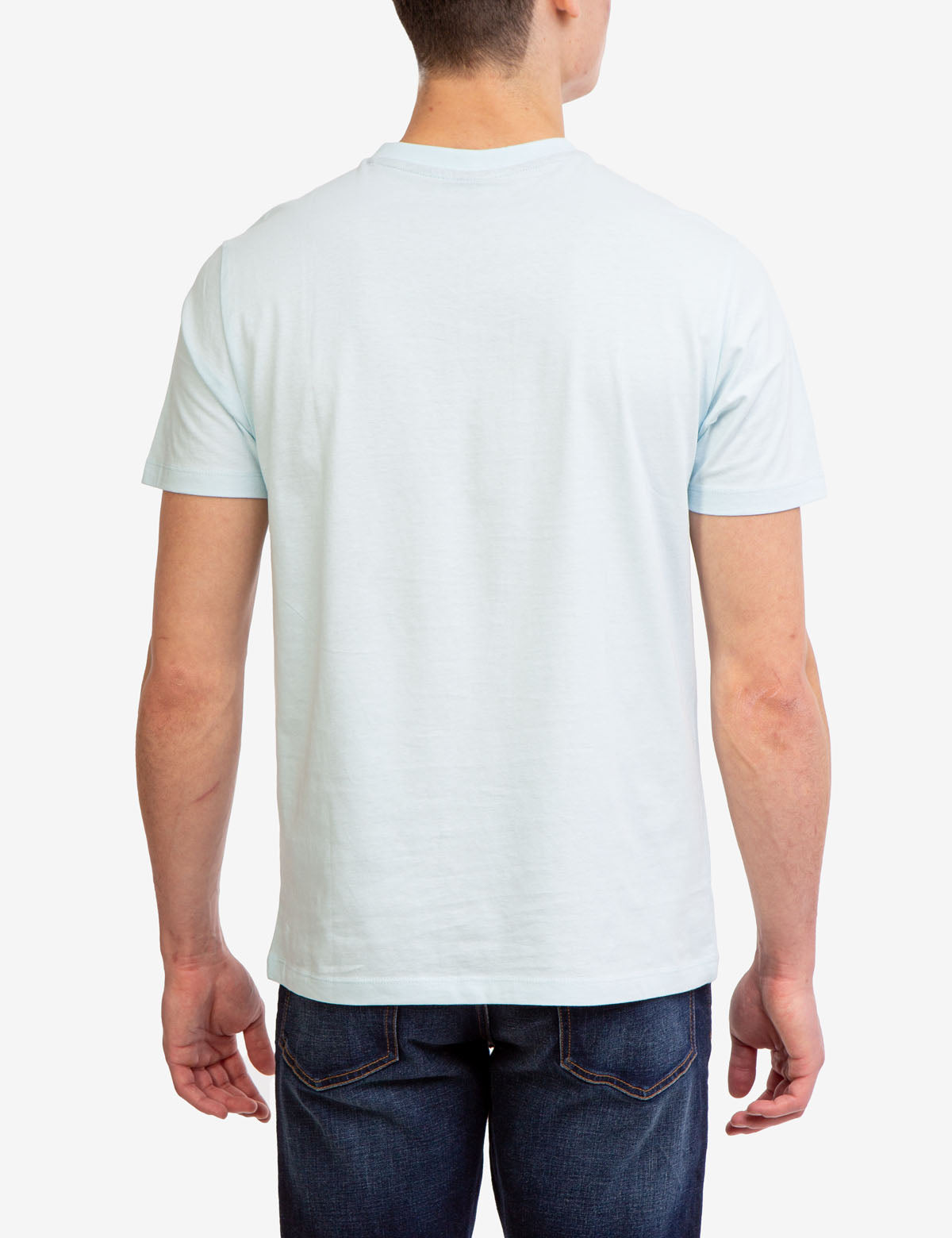 Classic Solid V-Neck T-Shirt for Men & Women