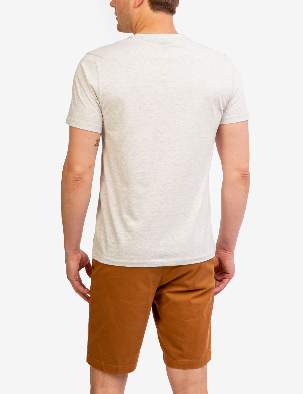 Classic Solid V-Neck T-Shirt for Men & Women