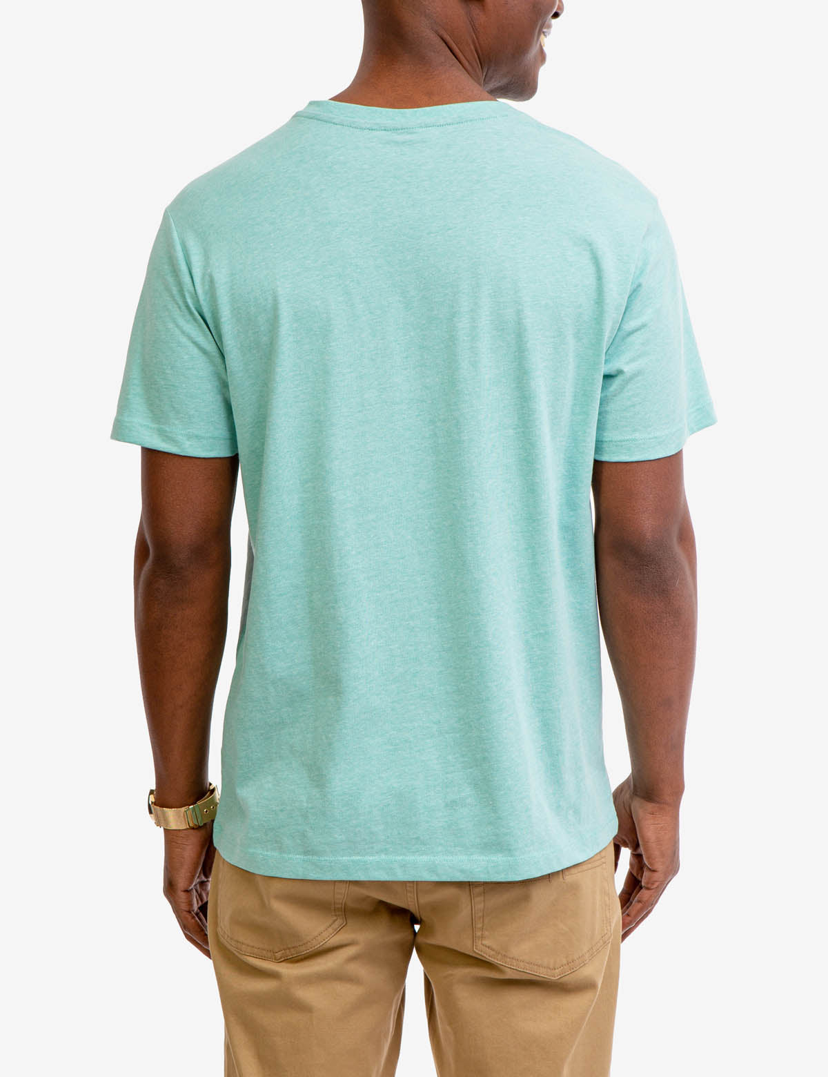 Classic Solid V-Neck T-Shirt for Men & Women