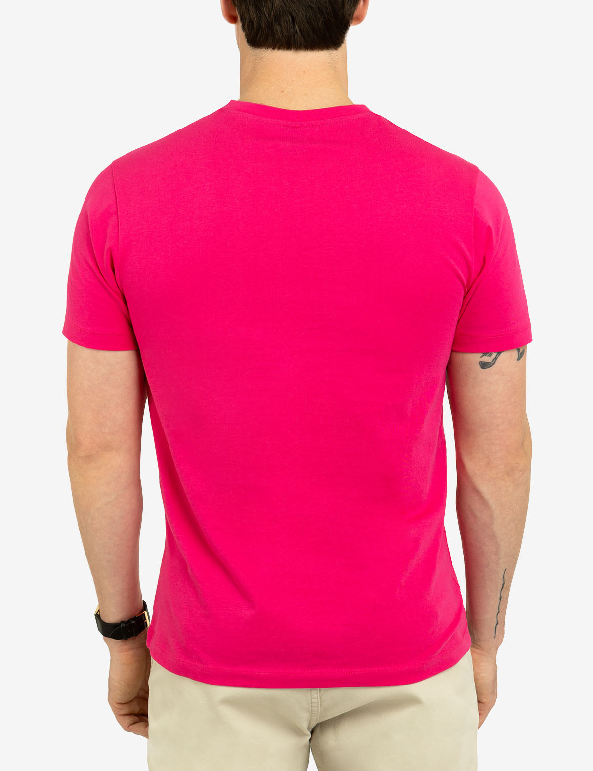 Classic Solid V-Neck T-Shirt for Men & Women