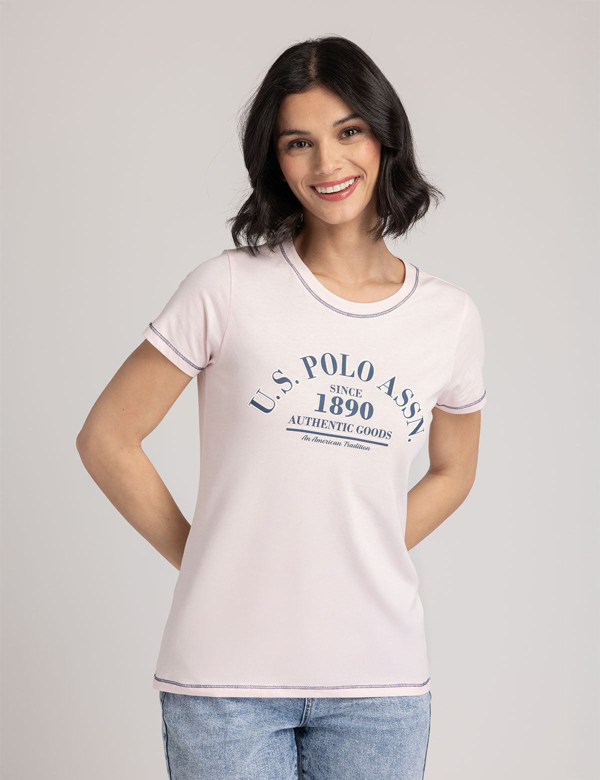 Soft Ringer Jersey T-Shirt – Small, Comfortable & Stylish