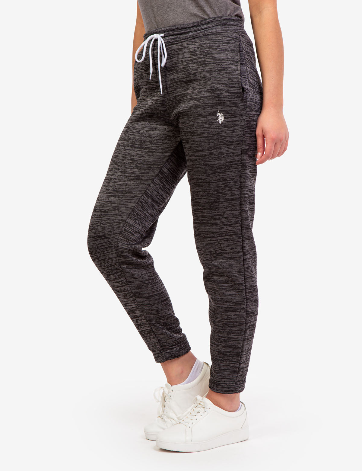 Space Dye Fleece Jogger Pants - Cozy Lounge Wear