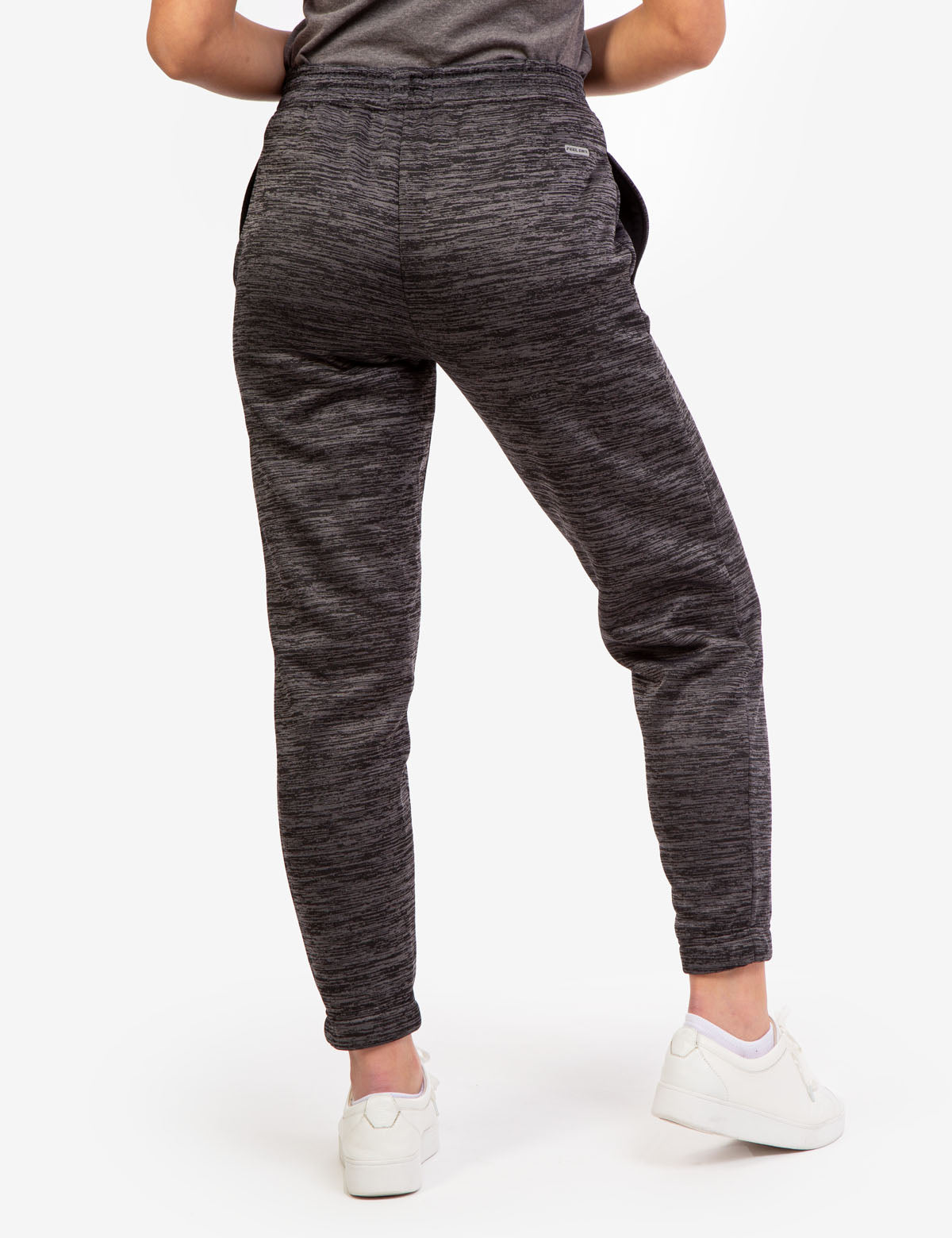 Space Dye Fleece Jogger Pants - Cozy Lounge Wear