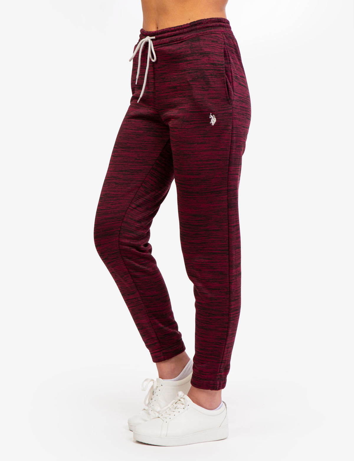 Space Dye Fleece Jogger Pants - Cozy Lounge Wear