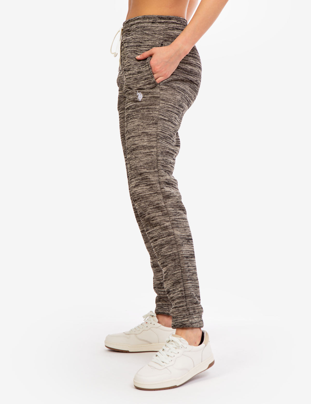 Space Dye Fleece Jogger Pants - Cozy Lounge Wear