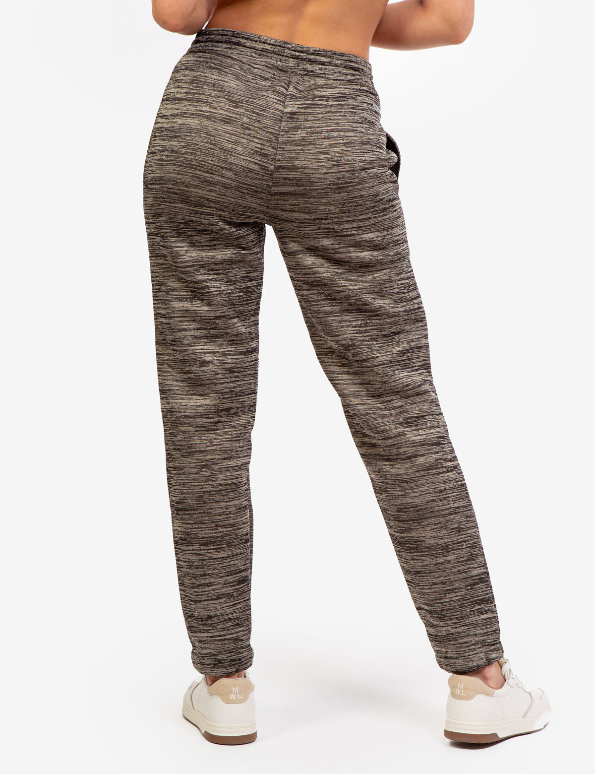 Space Dye Fleece Jogger Pants - Cozy Lounge Wear