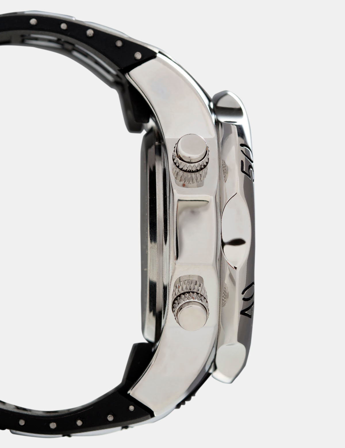 Men's Digital Sports Watch with Rubber Band & Date Display