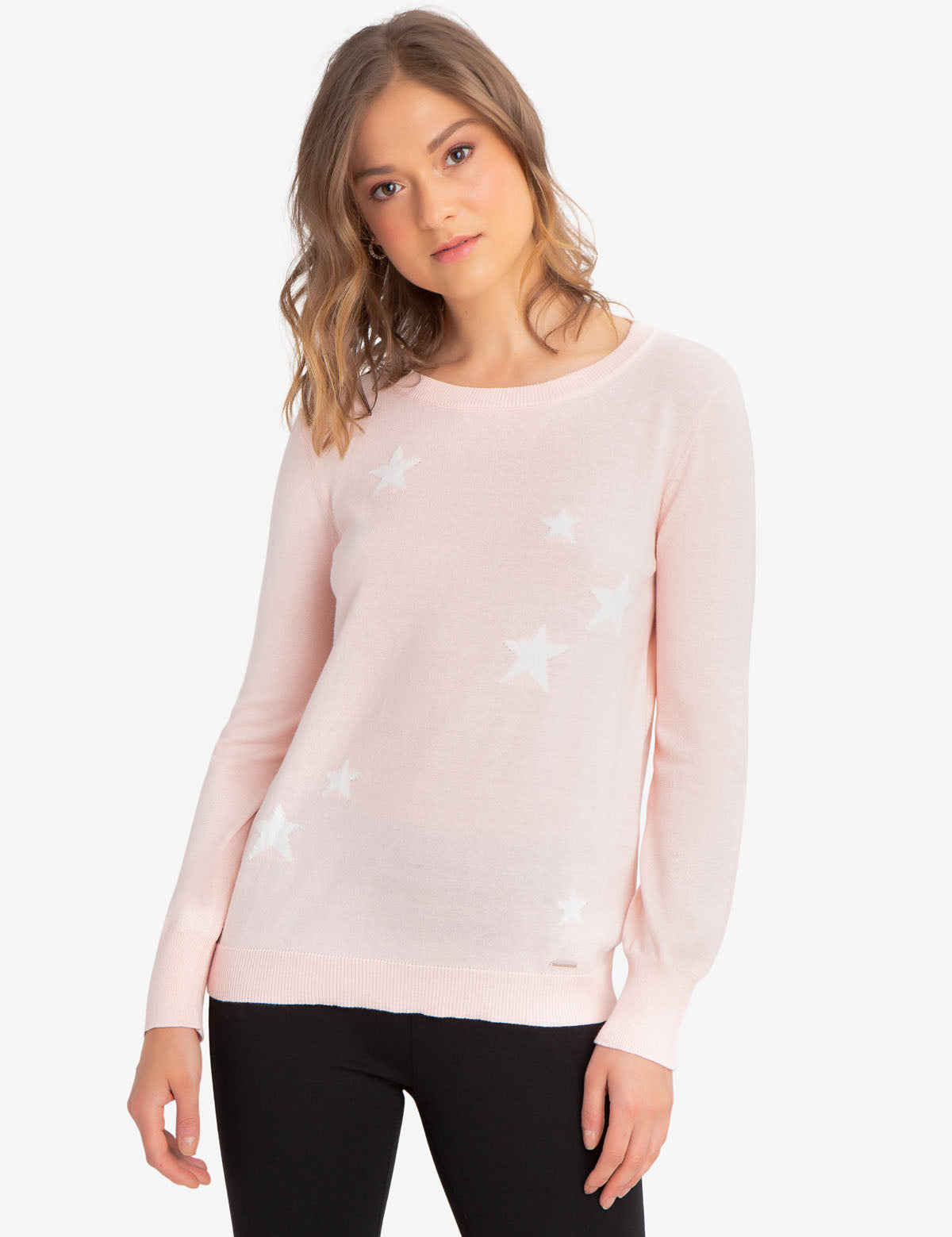 U.S. Polo Assn. Star Crew Neck Sweater - Casual Knitwear