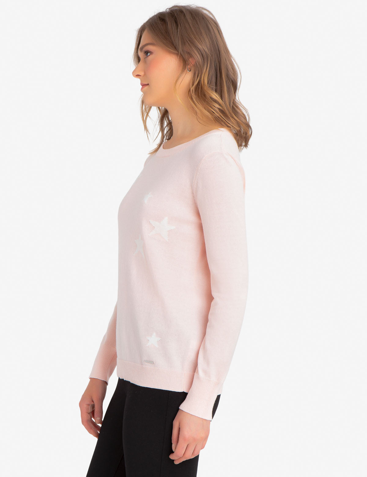 U.S. Polo Assn. Star Crew Neck Sweater - Casual Knitwear