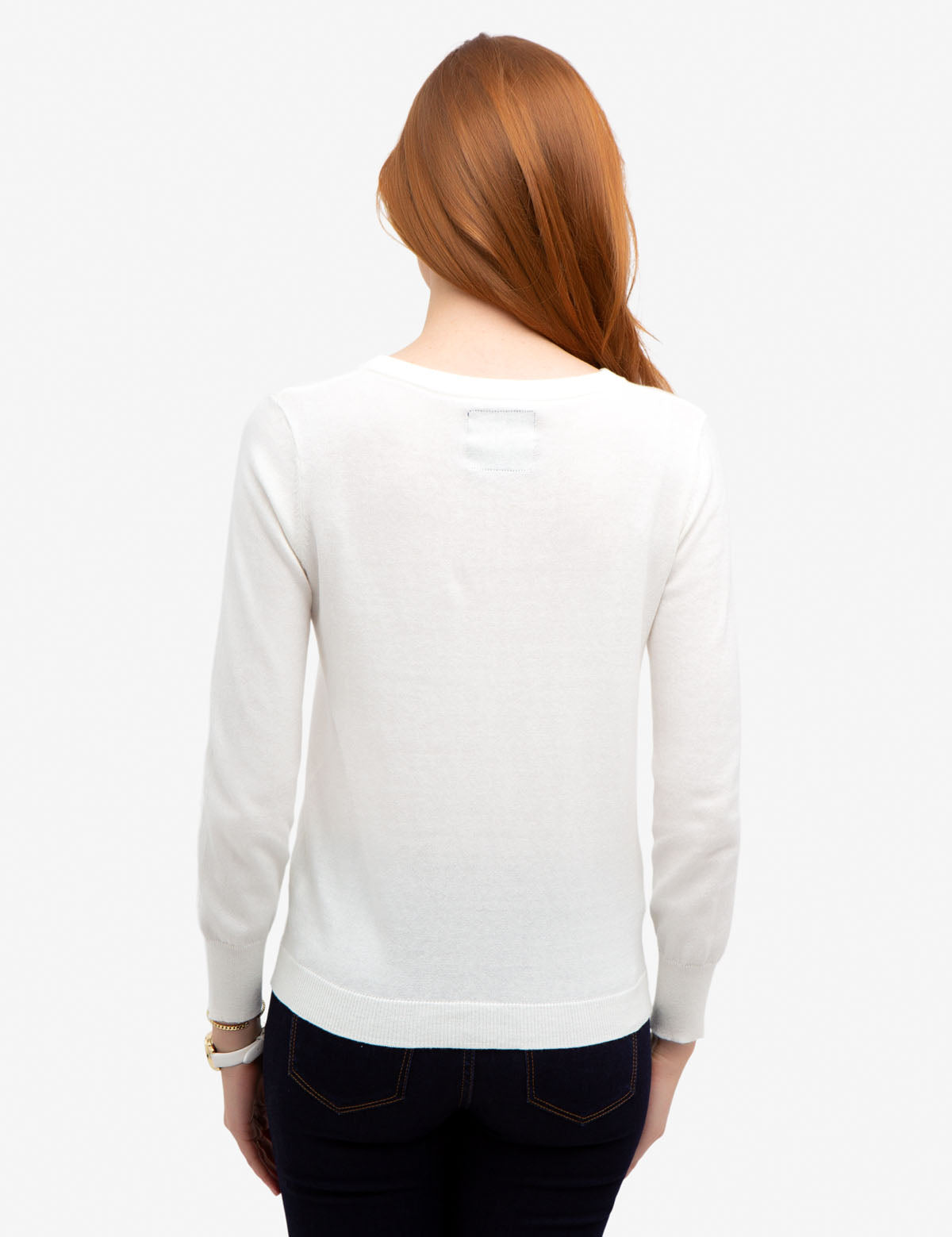 U.S. Polo Assn. Star Crew Neck Sweater - Casual Knitwear