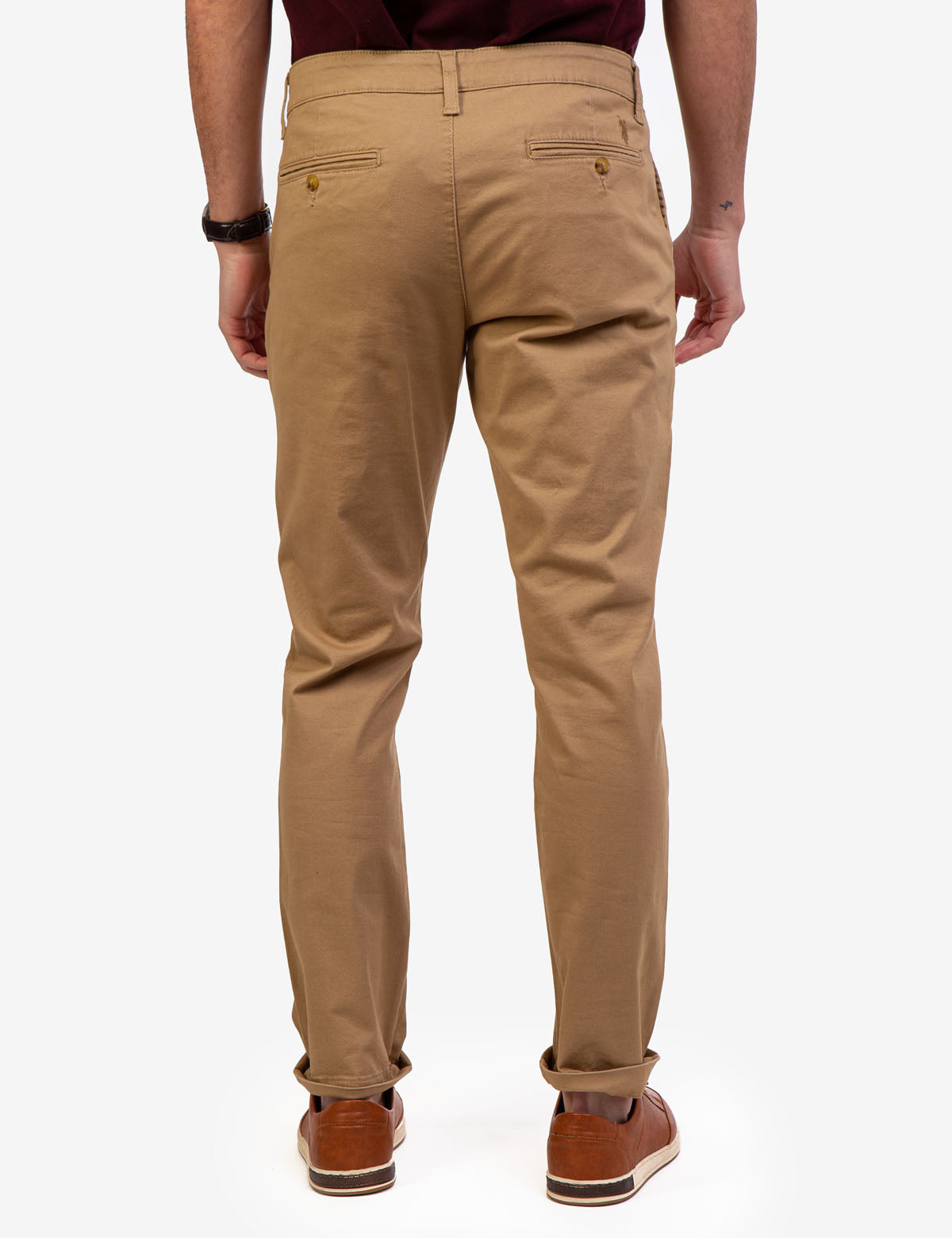 Men's Slim Fit Stretch Twill Chino Pants