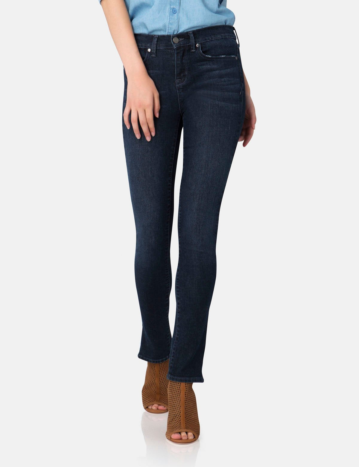 Stretch Darlington Skinny Jeans for Women - Dark Wash Denim