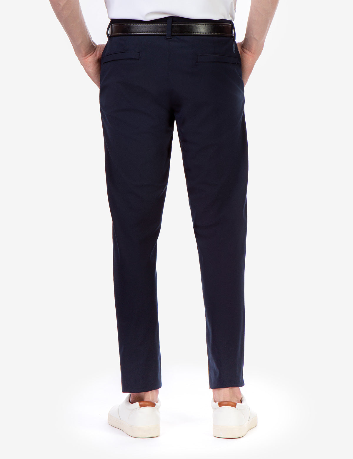 Men's Stretch Golf Pants with Zip Fly & Side Pockets