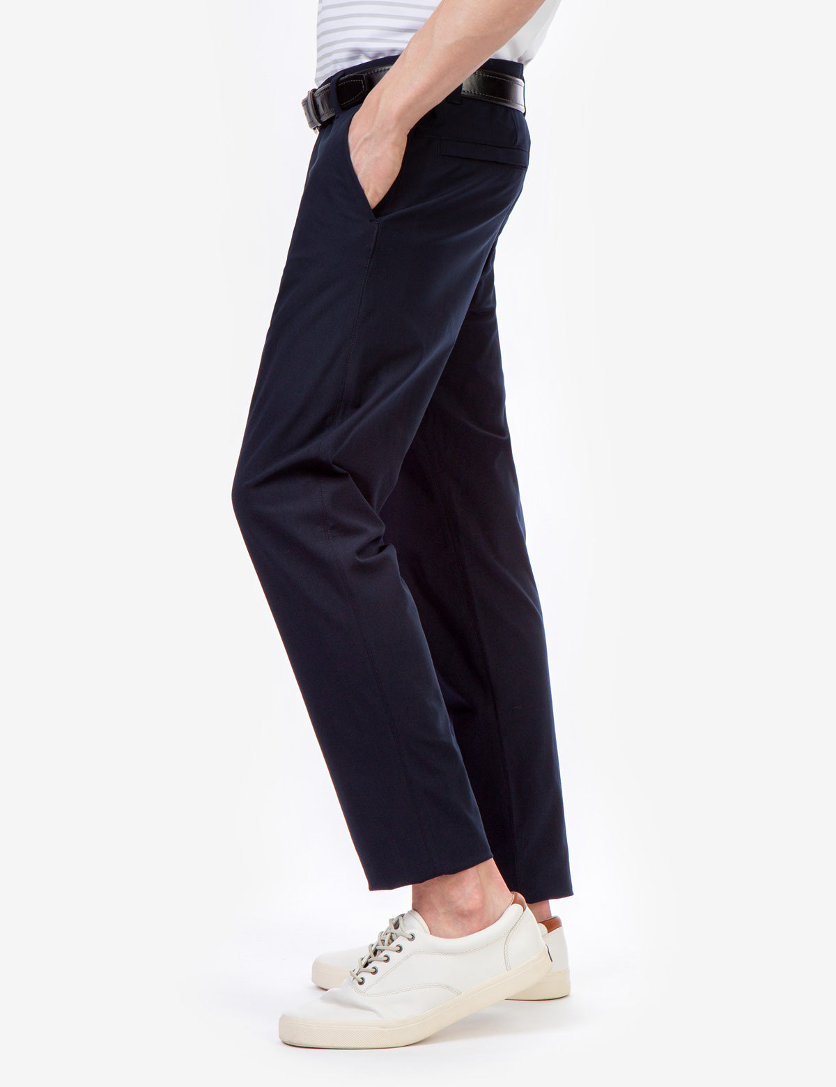 Men's Stretch Golf Pants with Zip Fly & Side Pockets