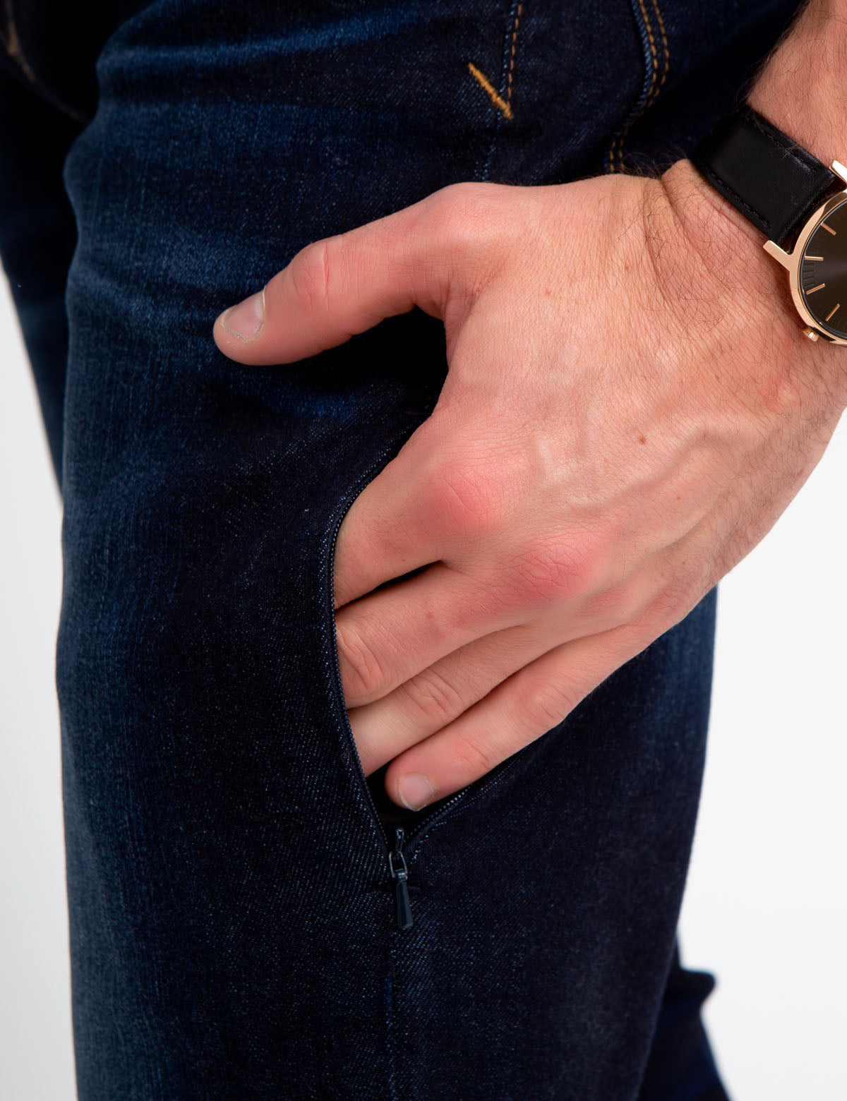 Men's Stretch Slim Fit Jeans - Comfortable & Stylish Denim