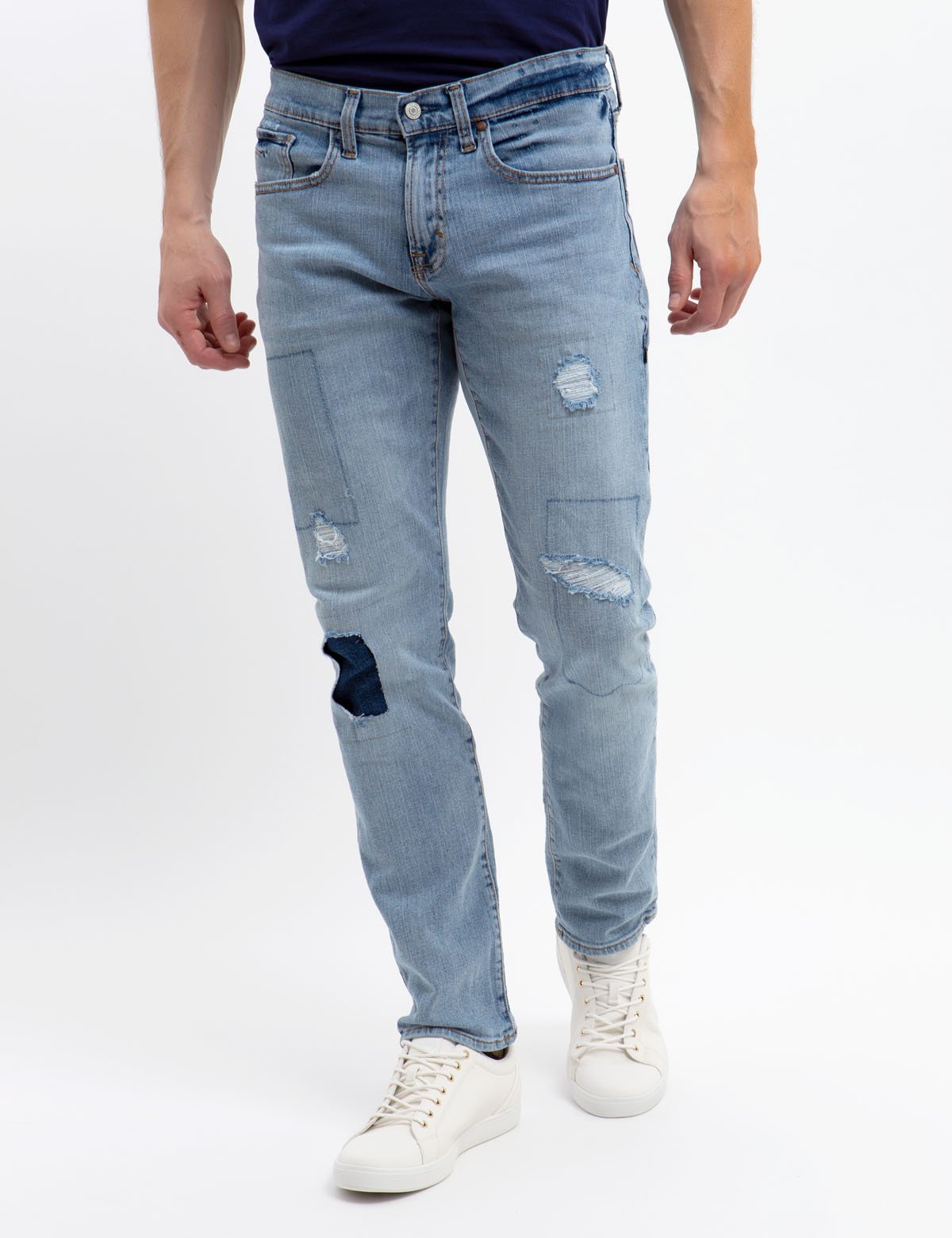 Men's Stretch Slim Fit Jeans - Comfortable & Stylish Denim