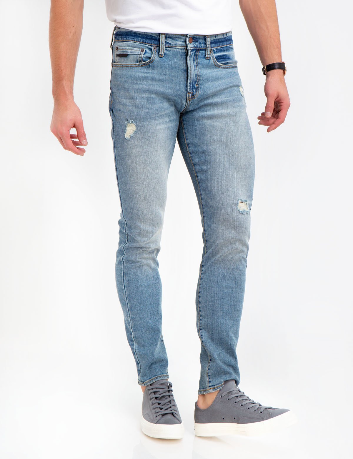Men's Stretch Slim Fit Jeans - Comfortable & Stylish Denim