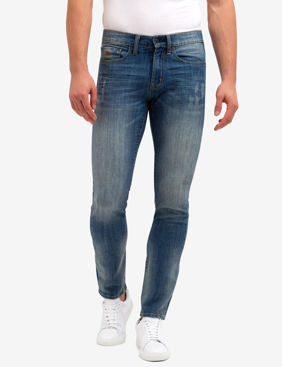 Men's Stretch Slim Fit Jeans - Comfortable & Stylish Denim