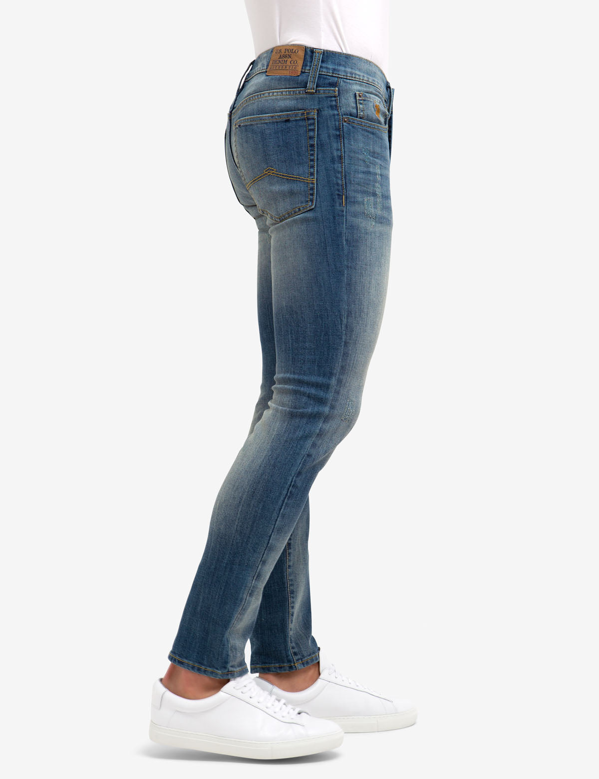 Men's Stretch Slim Fit Jeans - Comfortable & Stylish Denim