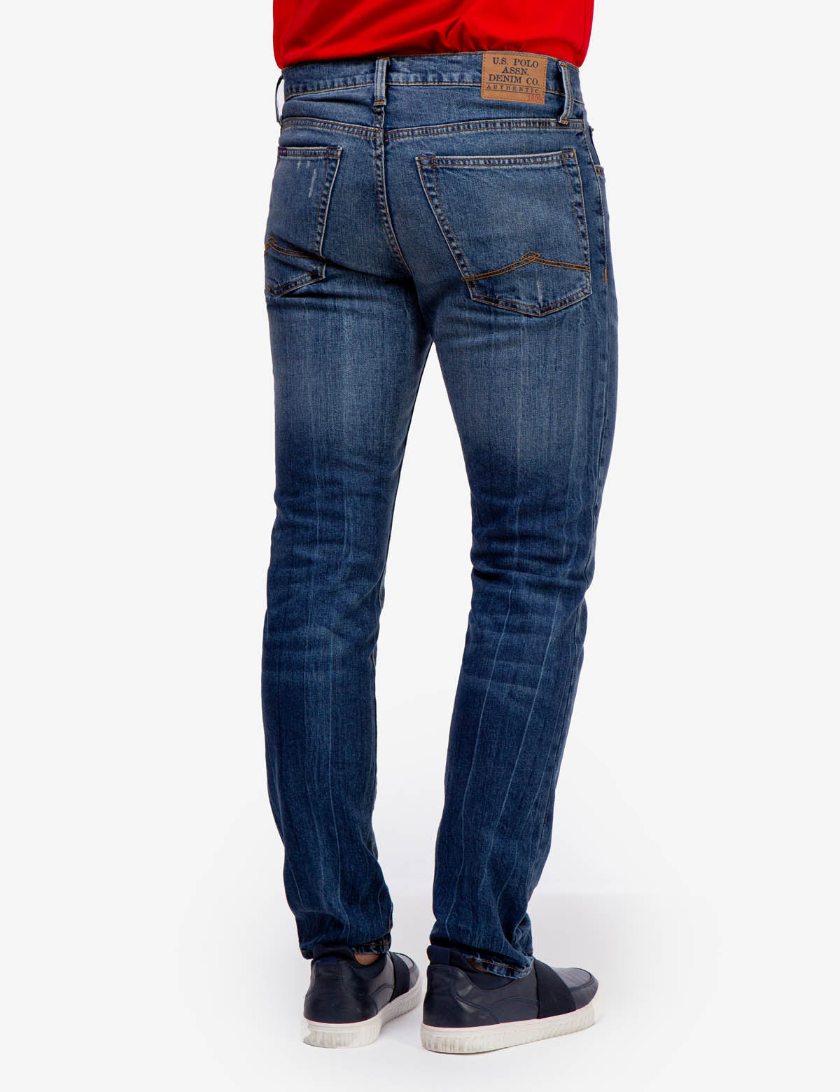 Men's Stretch Slim Fit Jeans - Comfortable & Stylish Denim