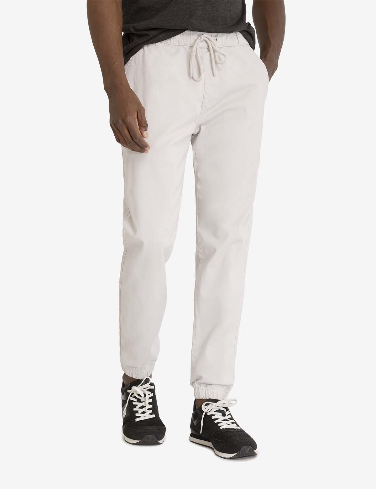 Men's Slim Fit Stretch Twill Jogger Pants