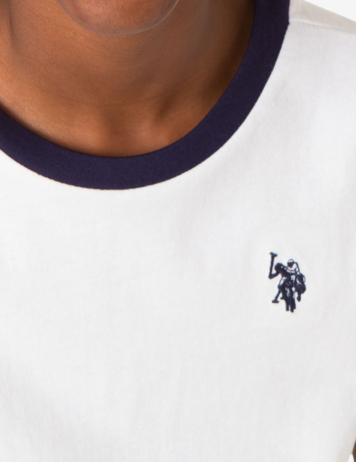 Boys Ringer Crew Neck Tee - Classic Cotton T-Shirt