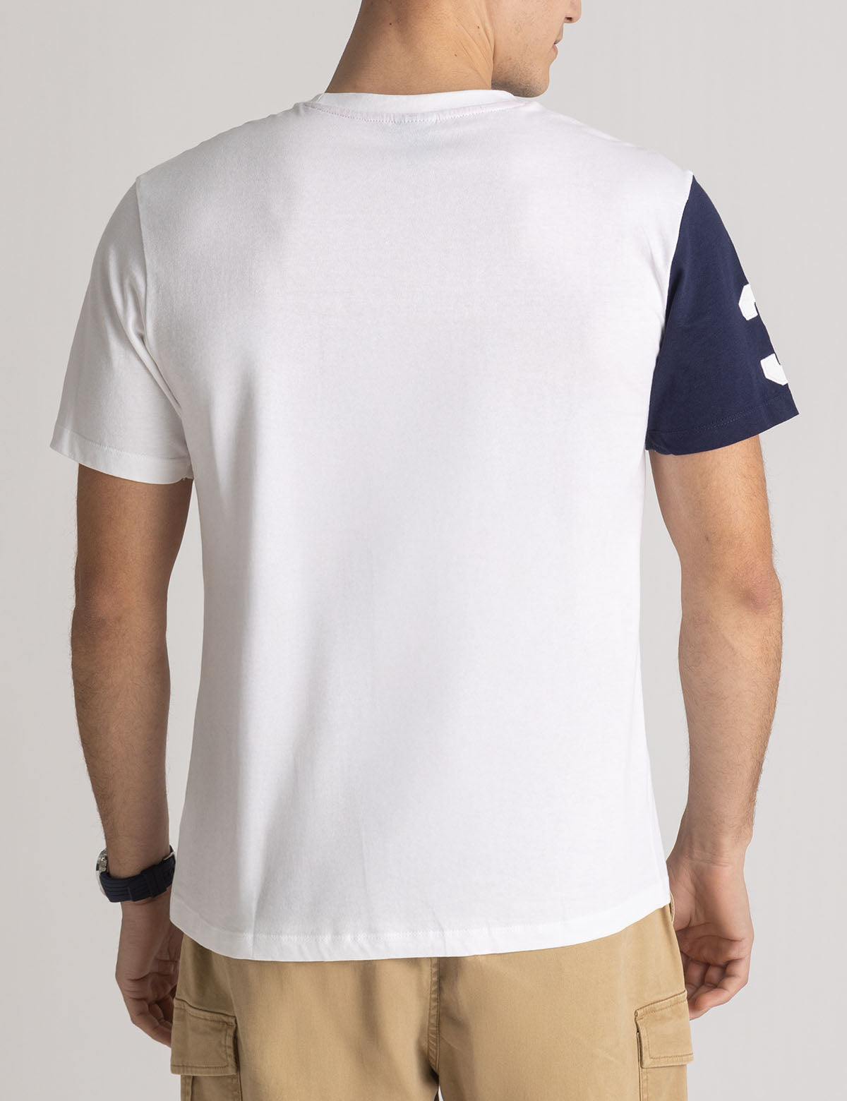 USPA Graphic Print Crew Neck T-Shirt for Men